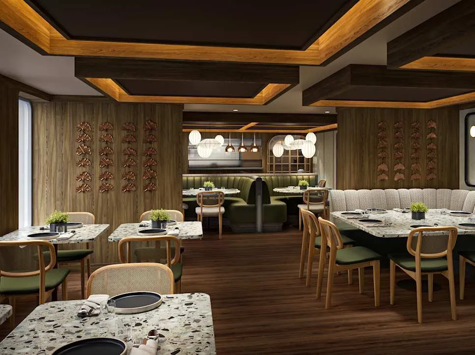 Windstar’s celebrated Amphora Restaurant and new specialty venues like Basil + Bamboo