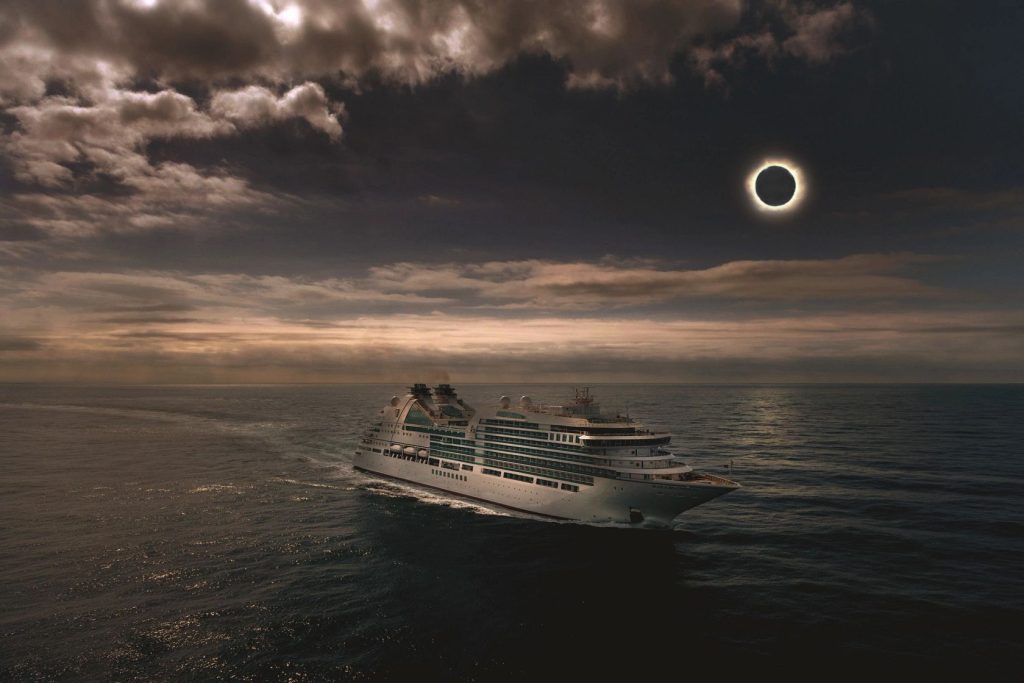 Solar Eclipse on a Seabourn Cruise