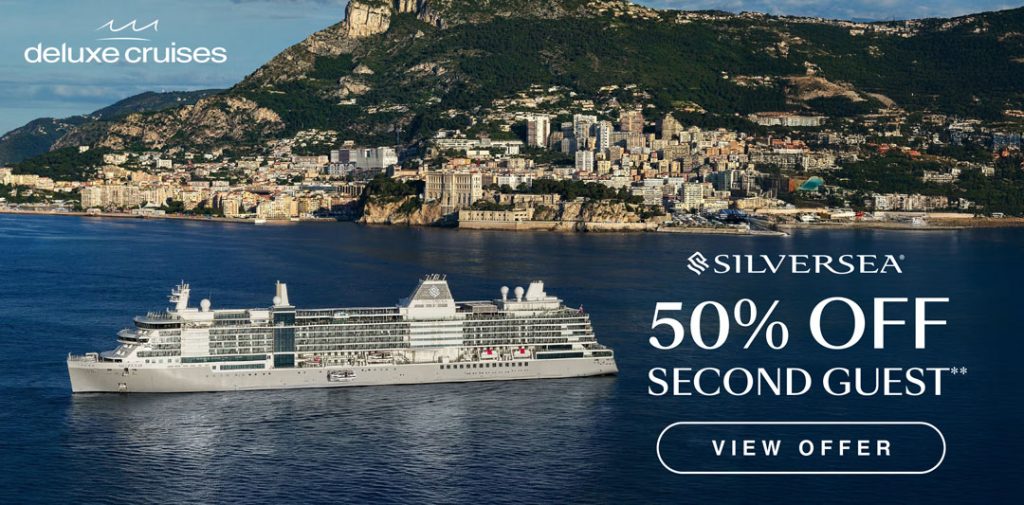 Silversea: 50% Off Second Guest