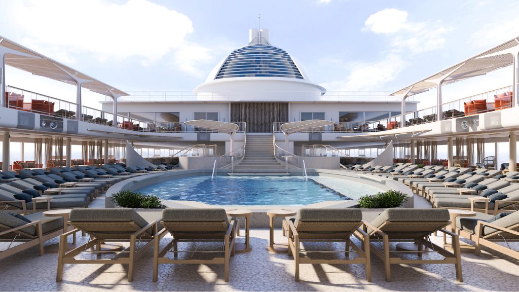 Seven Seas Prestige’s Luxurious Solara Pool Deck